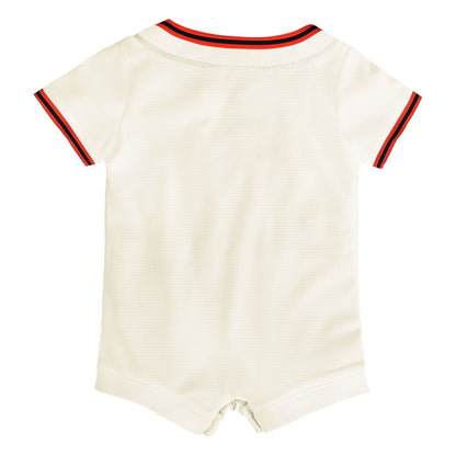 San Francisco Giants Nike Infant Home Replica Romper Jersey - Cream
