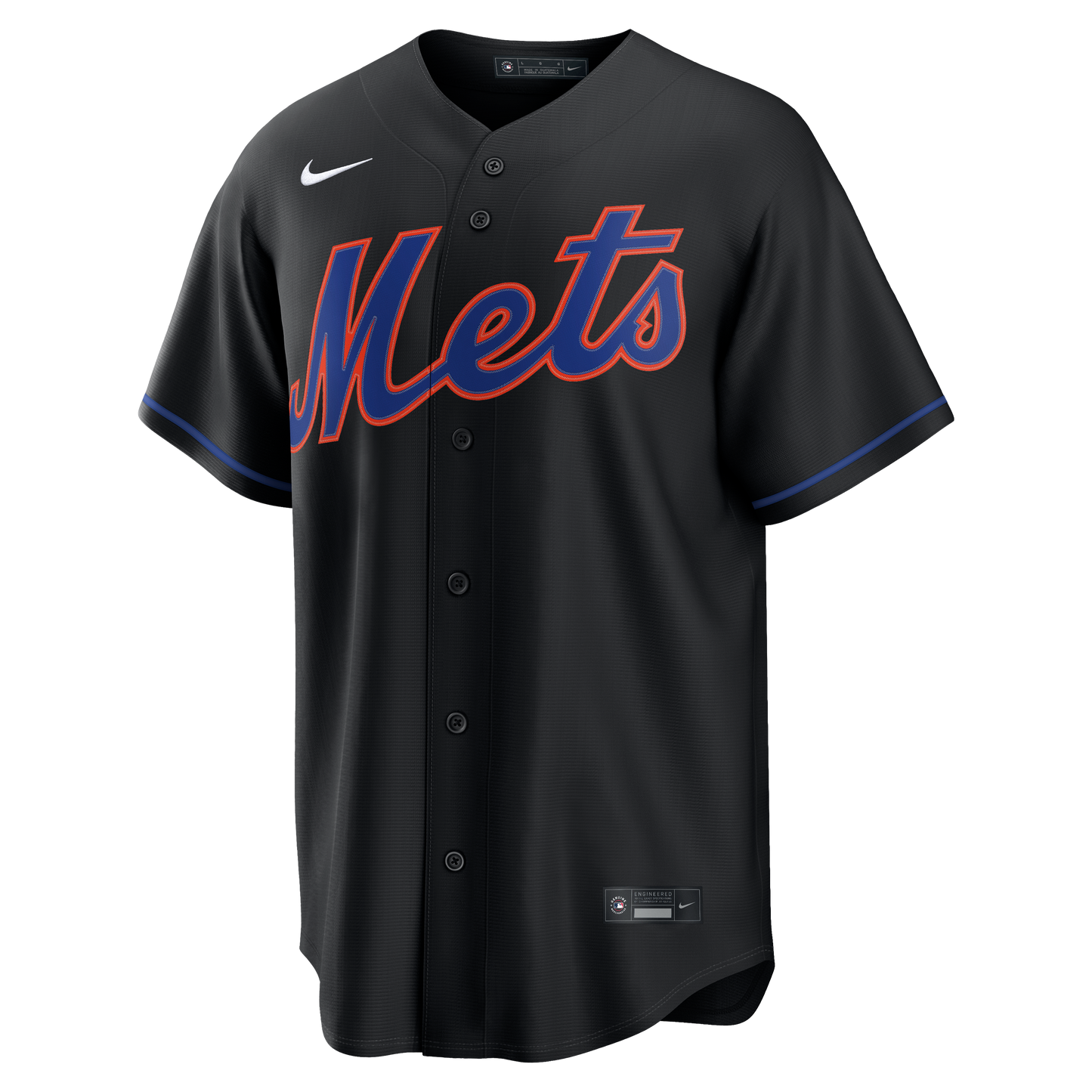 Francisco Lindor New York Mets Nike Alternate Replica Jersey - Black