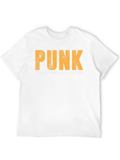 Punk Professional Uncle No Kids Graphic T-Shirt