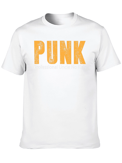 Punk Professional Uncle No Kids Graphic T-Shirt