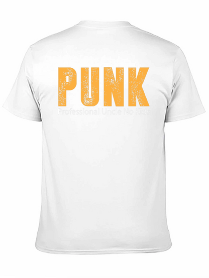 Punk Professional Uncle No Kids Graphic T-Shirt