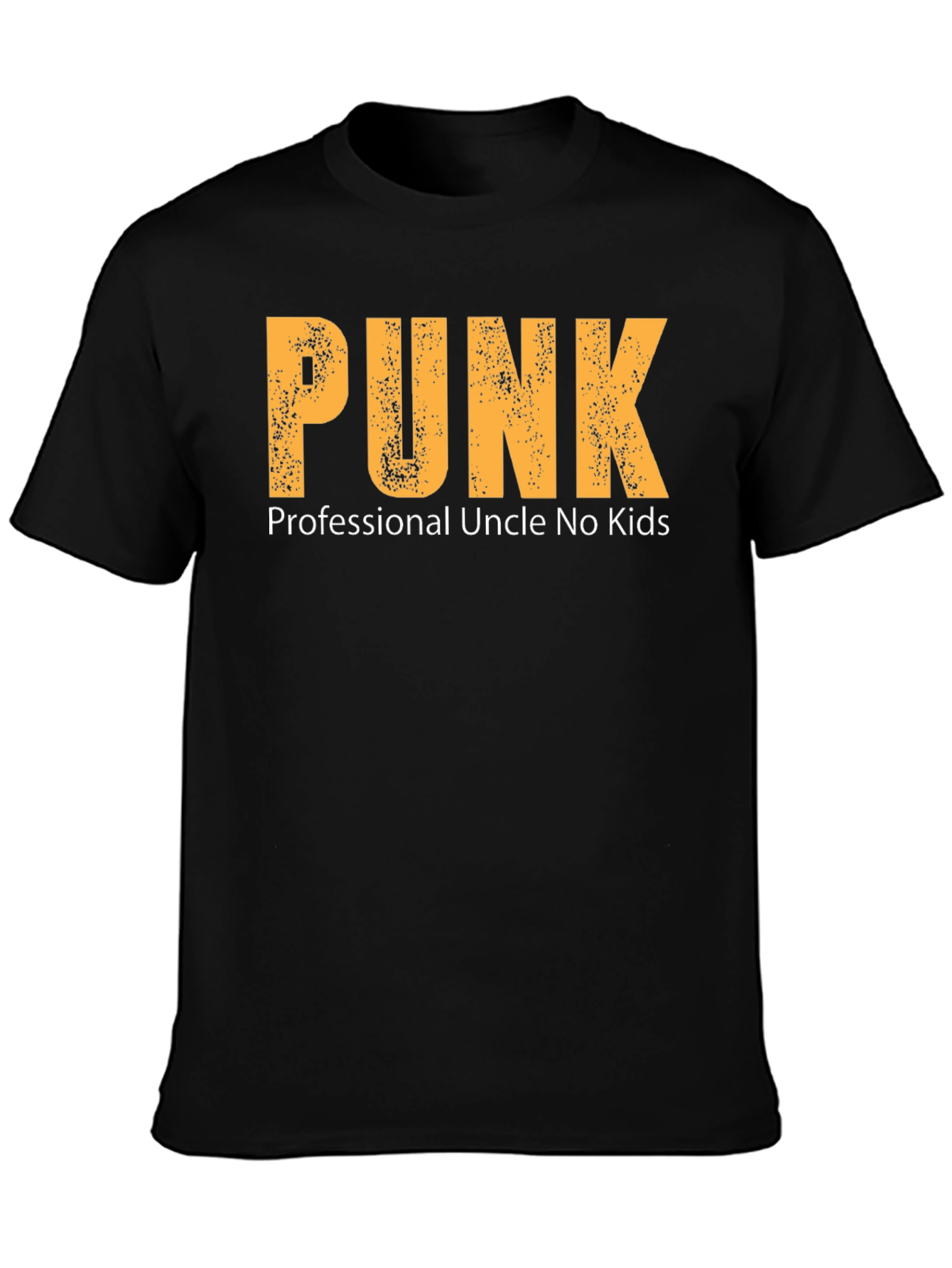Punk Professional Uncle No Kids Graphic T-Shirt