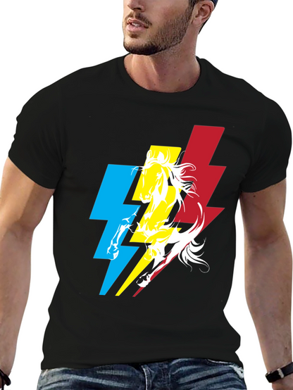 Lightning Horse Graphic Tee