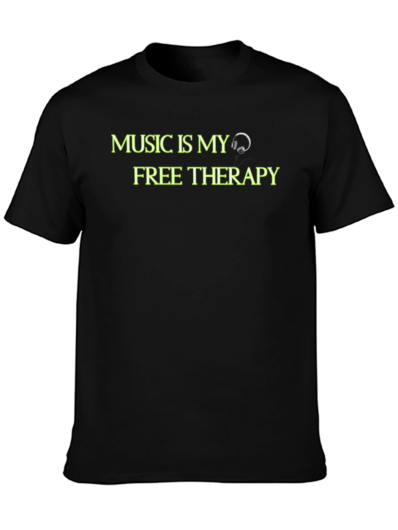 Music is My Free Therapy Graphic Tee