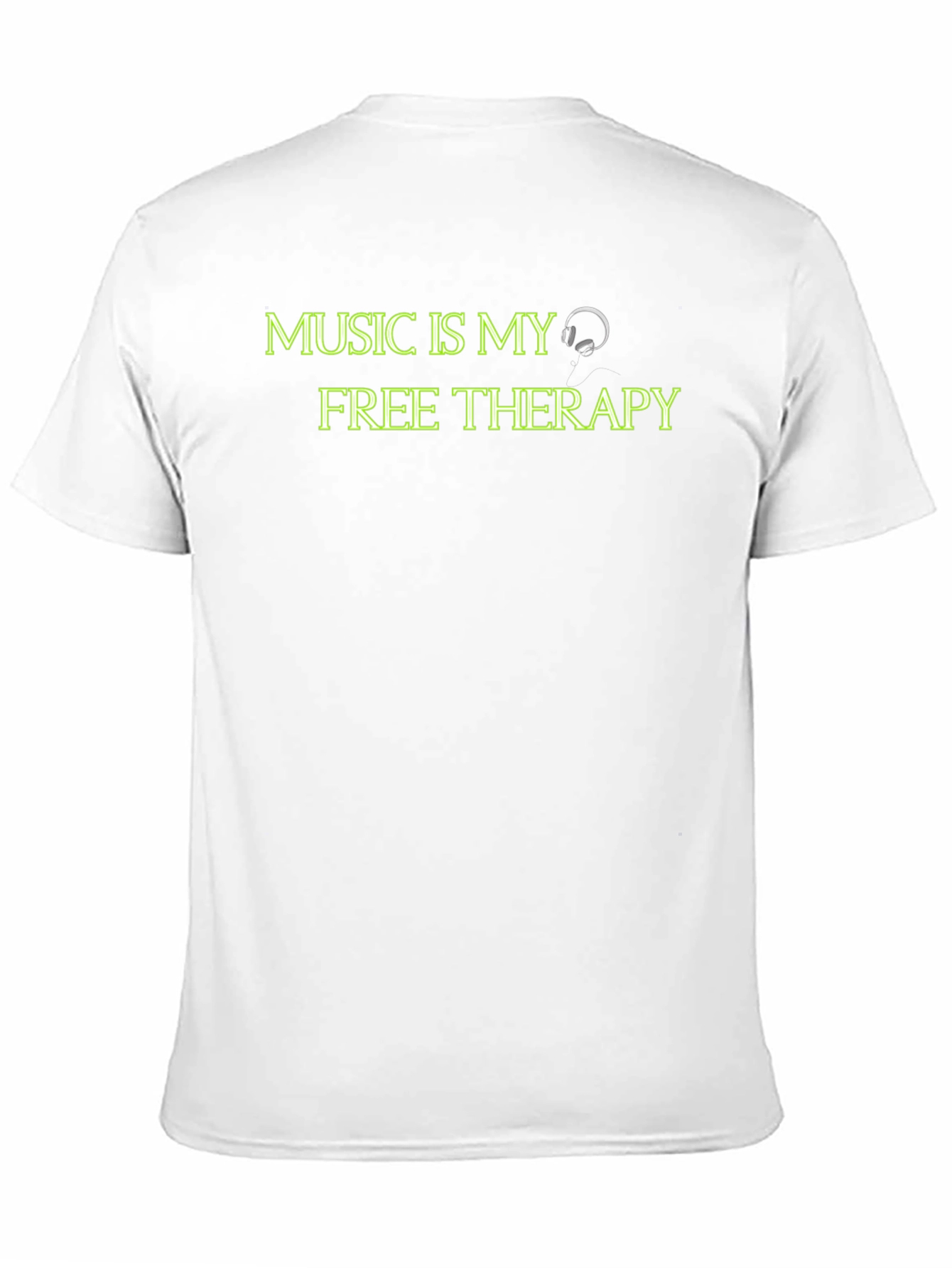 Music is My Free Therapy Graphic Tee