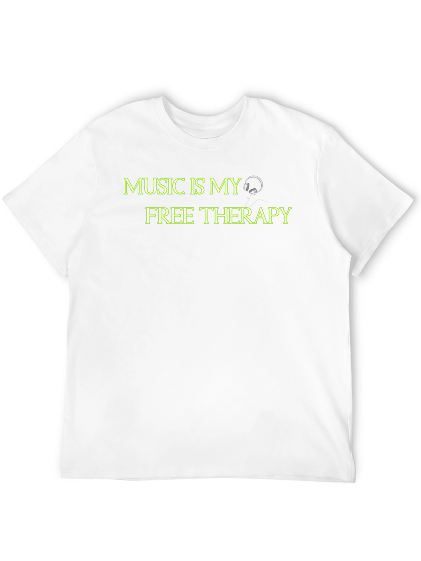 Music is My Free Therapy Graphic Tee