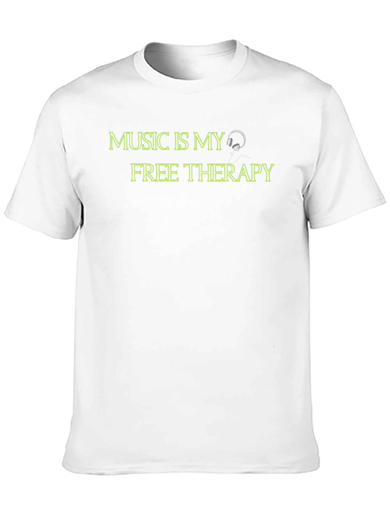 Music is My Free Therapy Graphic Tee