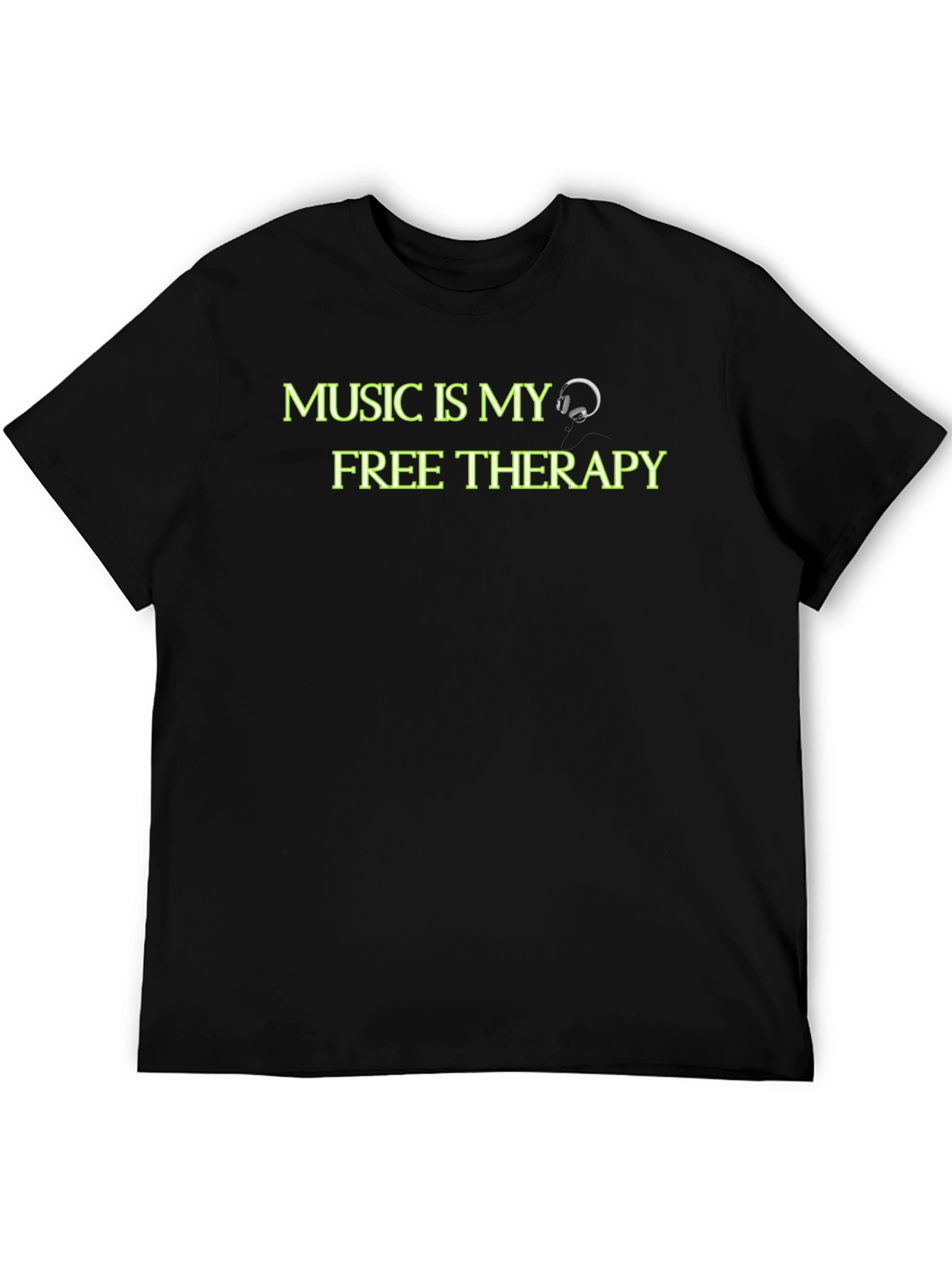 Music is My Free Therapy Graphic Tee