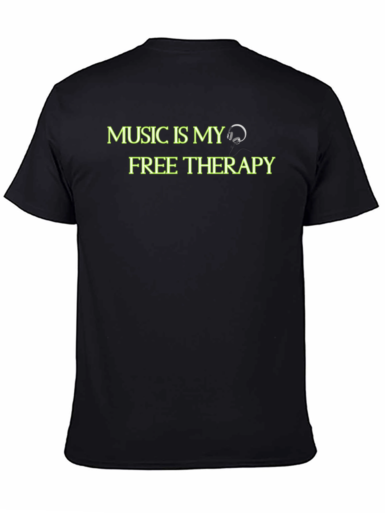 Music is My Free Therapy Graphic Tee
