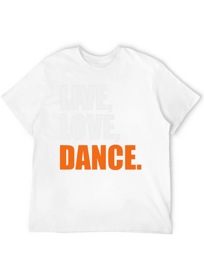 Live Love Dance Graphic Tee - Black
