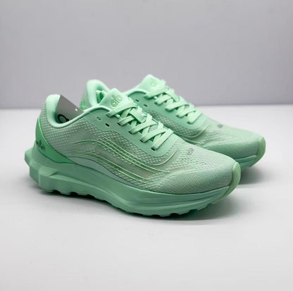 ALO running Light green shoes