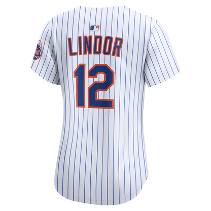 Francisco Lindor New York Mets Nike Women's Home Limited Jersey - White