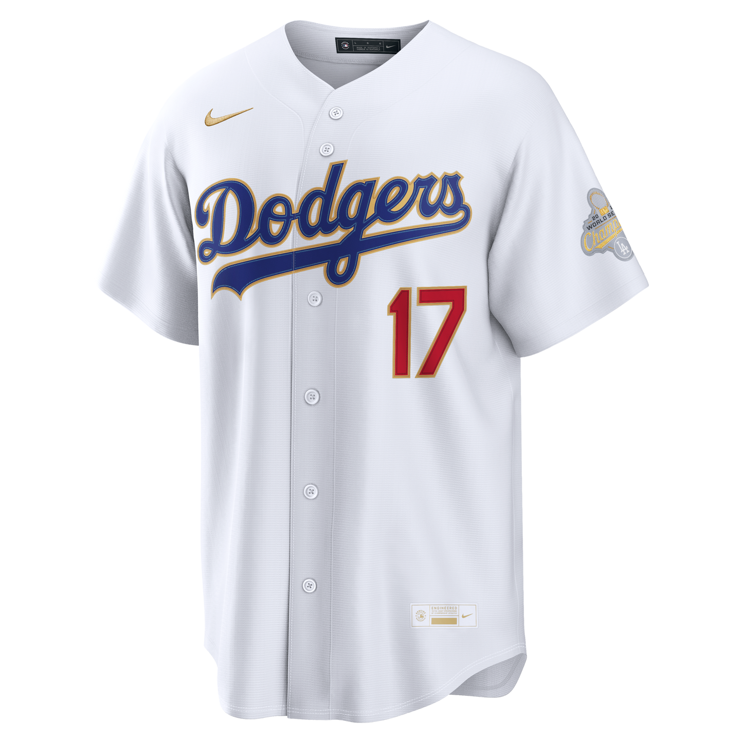 Shohei Ohtani Los Angeles Dodgers Nike 2026 Gold Collection Stadium Jersey - White