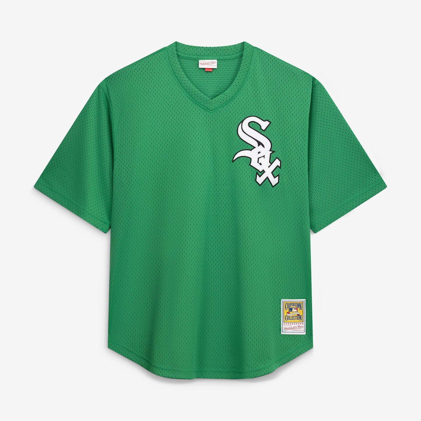 Frank Thomas Chicago White Sox Profile Big &amp;amp; Tall Cooperstown Collection Mesh Batting Practice Jersey - Kelly Green