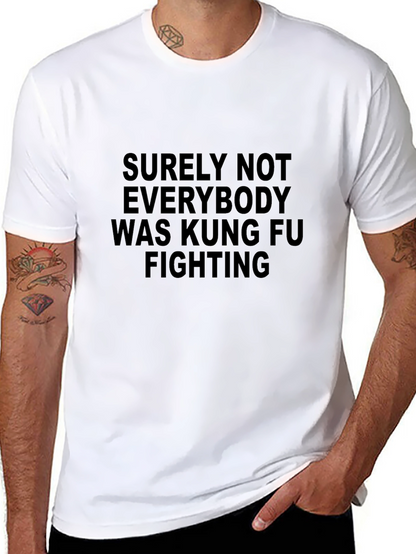 Kung Fu Fighting Graphic T-Shirt