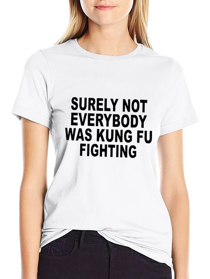 Kung Fu Fighting Graphic T-Shirt