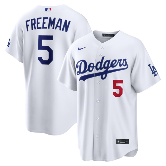Freddie Freeman Los Angeles Dodgers Nike Home Stadium Jersey - White