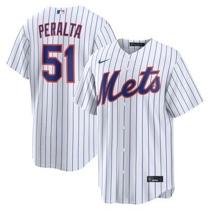 Freddy Peralta New York Mets Nike Home Replica Jersey - White
