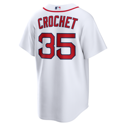 Garrett Crochet Boston Red Sox Nike Home Replica Jersey - White