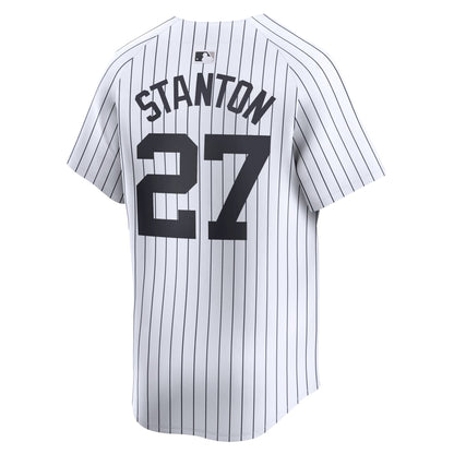 Giancarlo Stanton New York Yankees Nike Home Limited Player Jersey - White