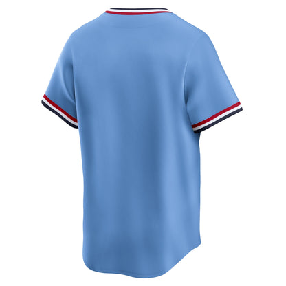 St. Louis Cardinals Nike Cooperstown Collection Limited Jersey - Light Blue