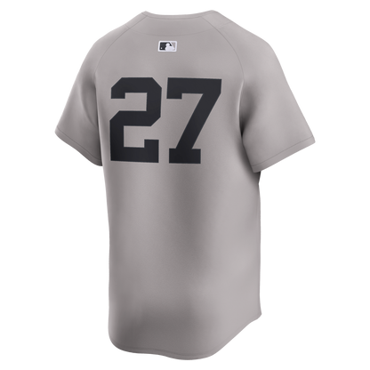 Giancarlo Stanton New York Yankees Nike Road Limited Player Jersey - Gray