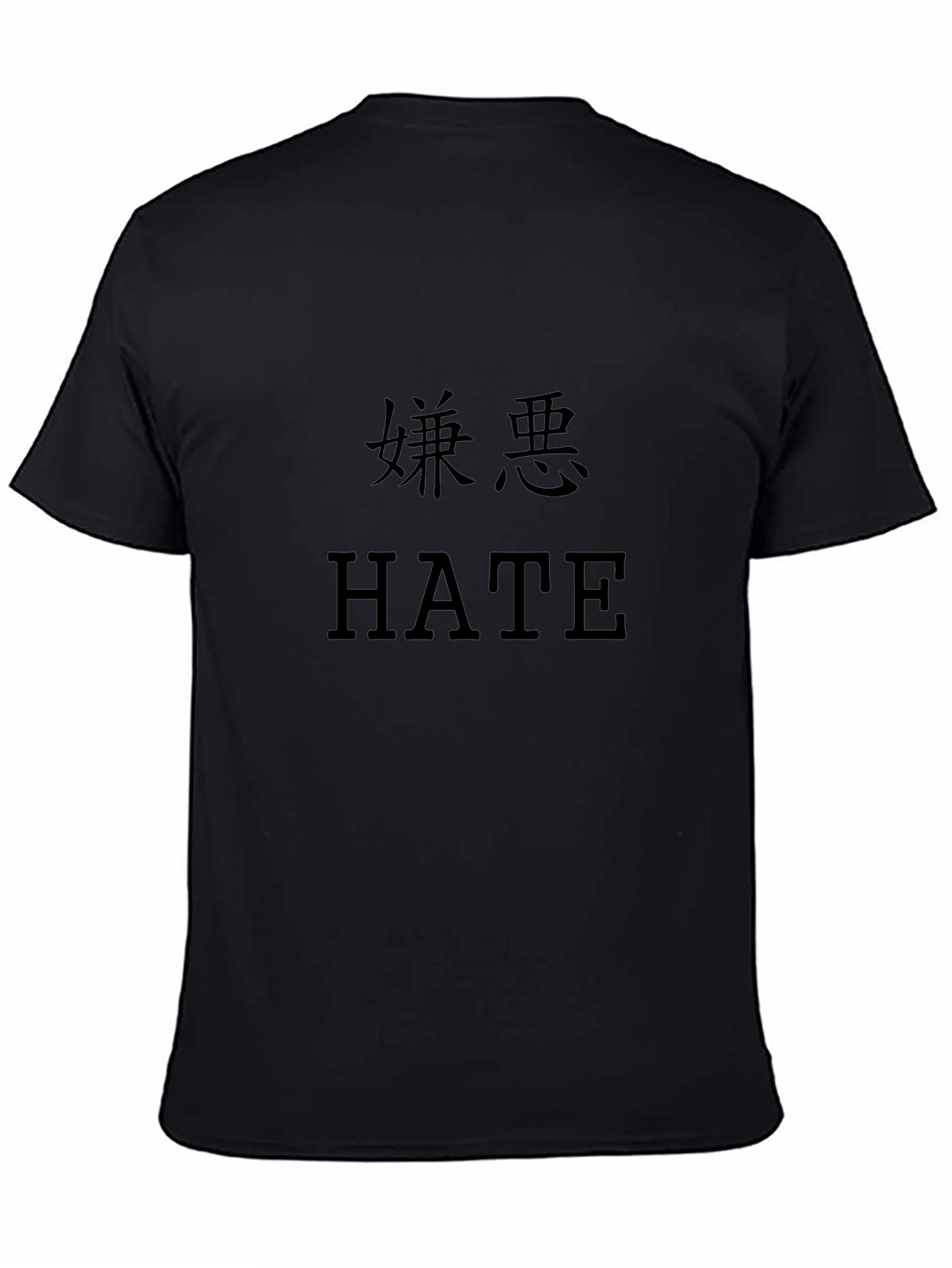Black Hate Graphic Tee