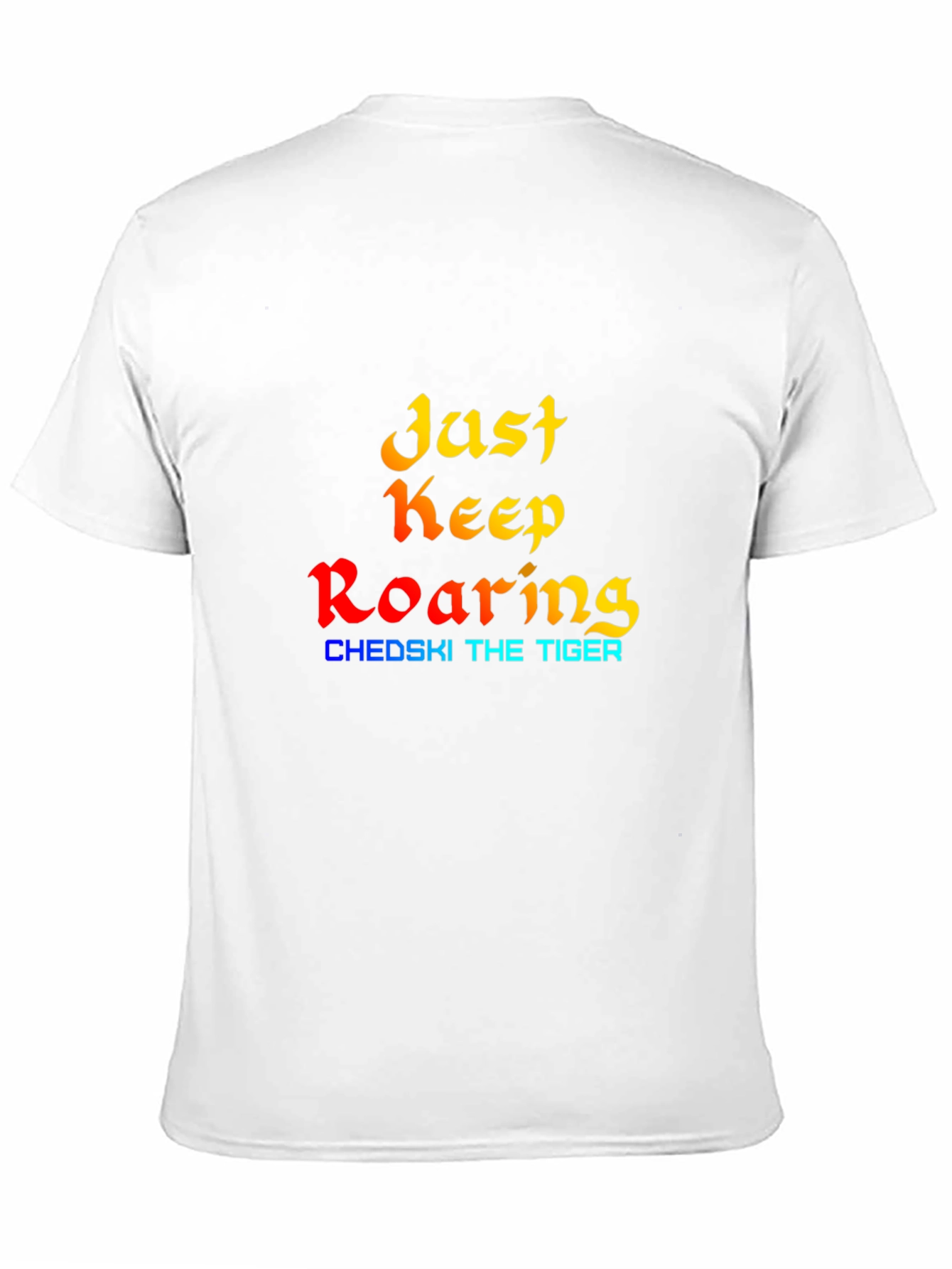 Just Keep Roaring - Black Graphic Tee