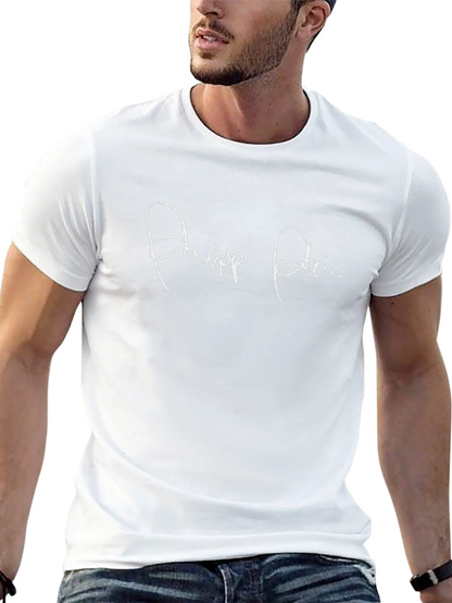 Philipp Plein Signature Black T-Shirt