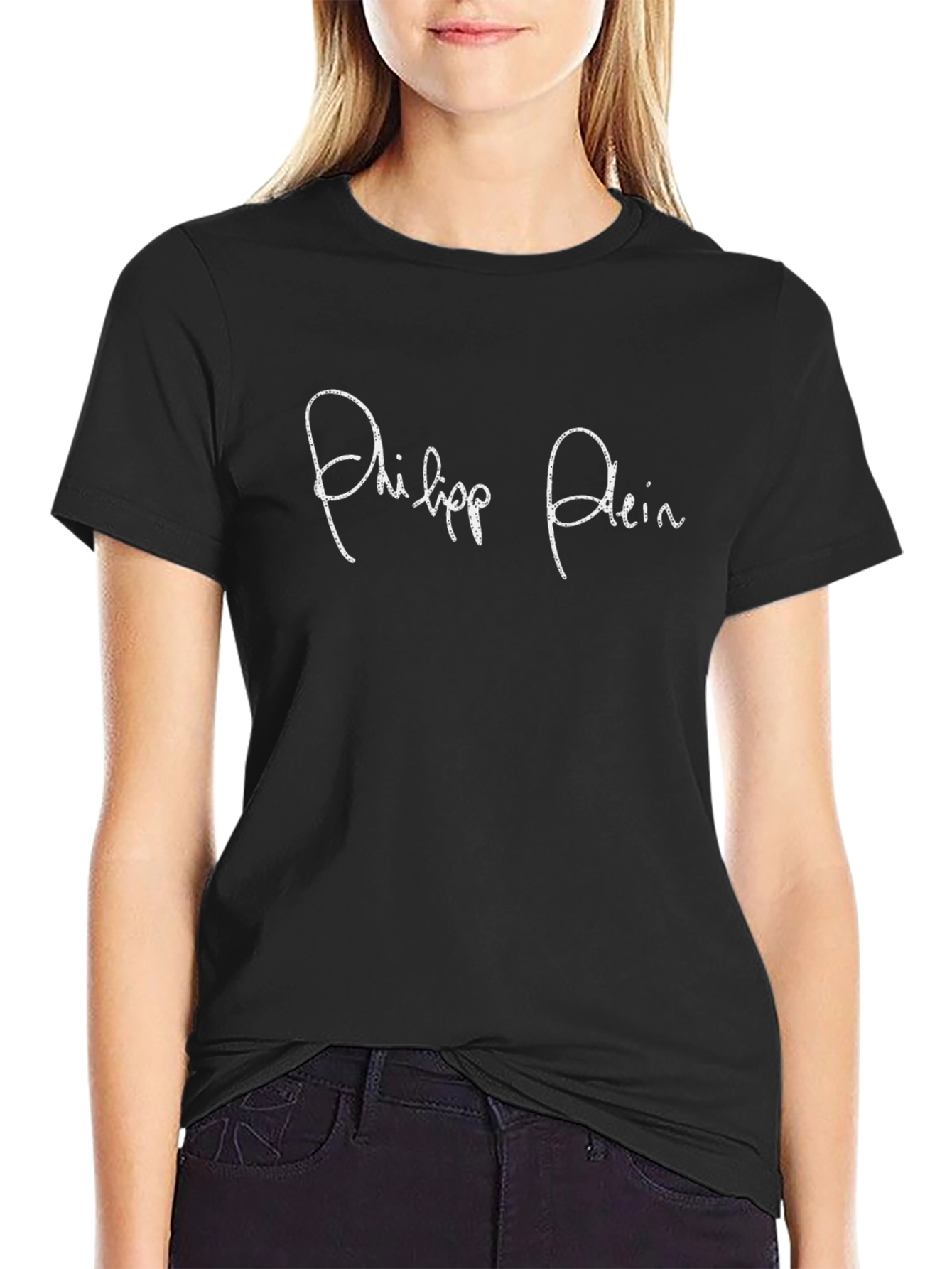 Philipp Plein Signature Black T-Shirt