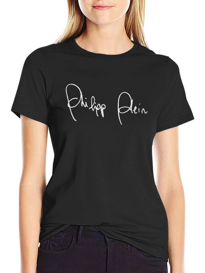 Philipp Plein Signature Black T-Shirt