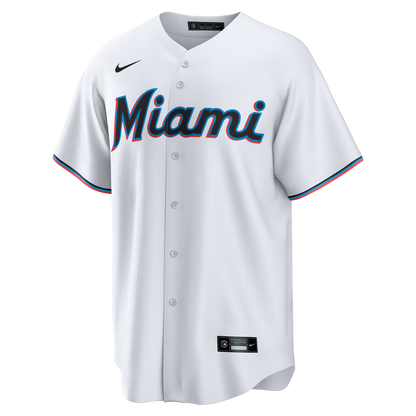 Griffin Conine Miami Marlins Nike Home Replica Jersey - White