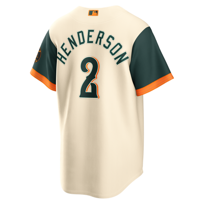 Gunnar Henderson Baltimore Orioles Nike 2026 City Connect Stadium Jersey - Cream