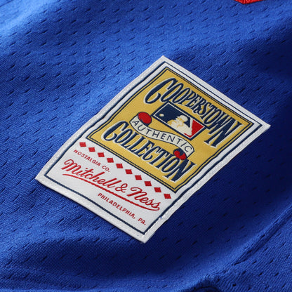 Hideo Nomo Los Angeles Dodgers Mitchell &amp;amp; Ness Cooperstown Collection Mesh Batting Practice Button-Up Jersey - Royal