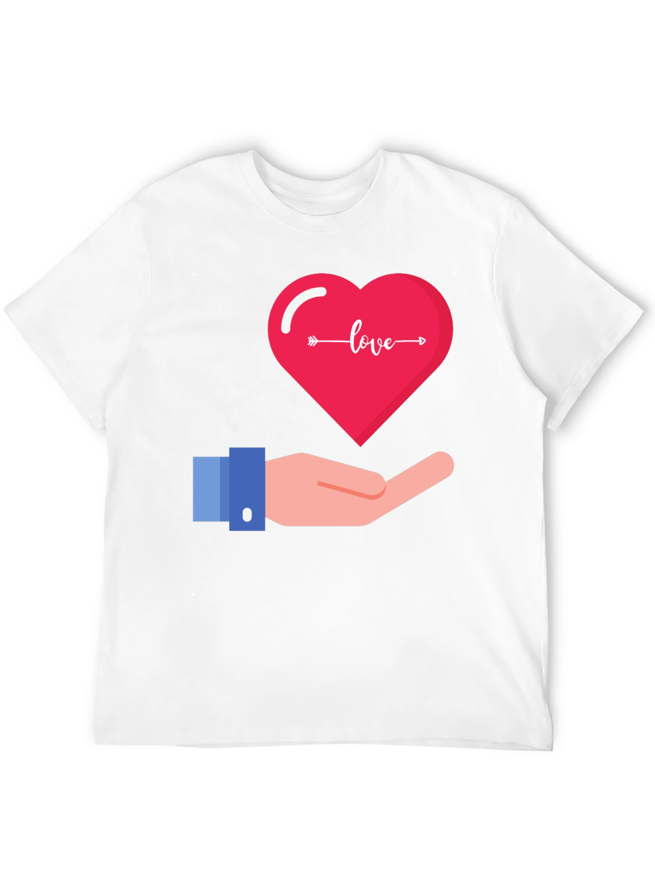 Love Heart Graphic T-Shirt