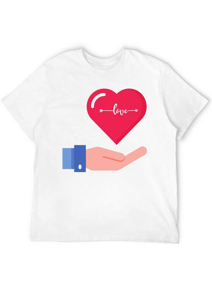 Love Heart Graphic T-Shirt