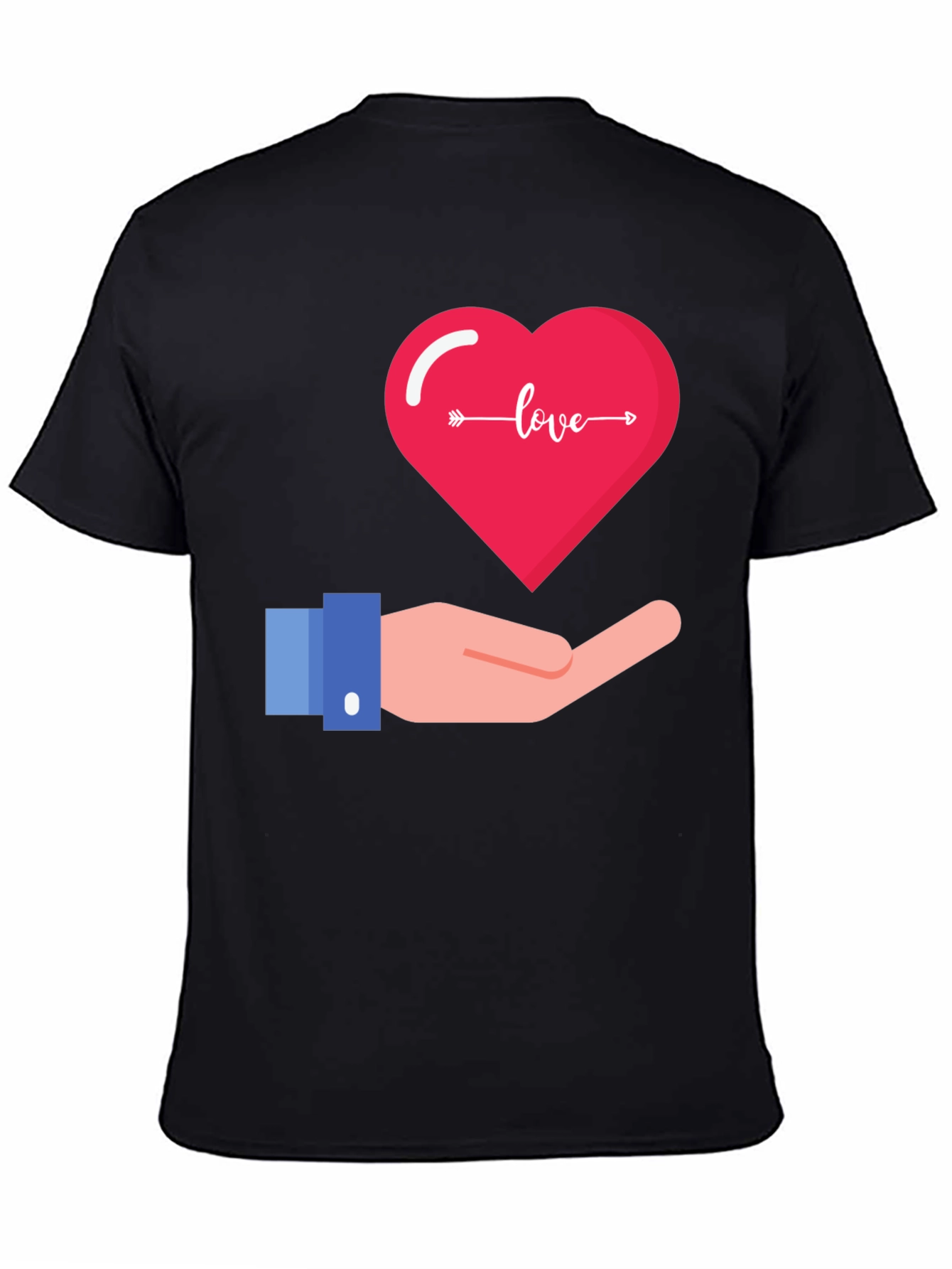 Love Heart Graphic T-Shirt