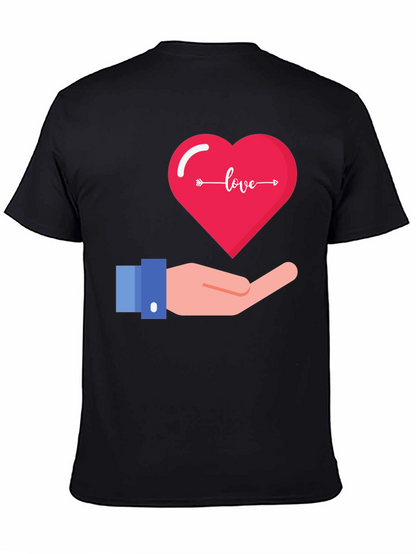 Love Heart Graphic T-Shirt