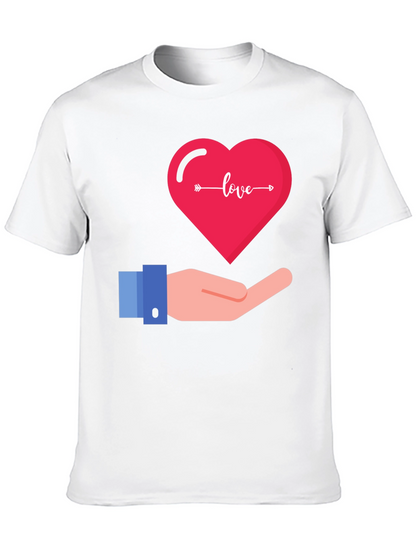 Love Heart Graphic T-Shirt