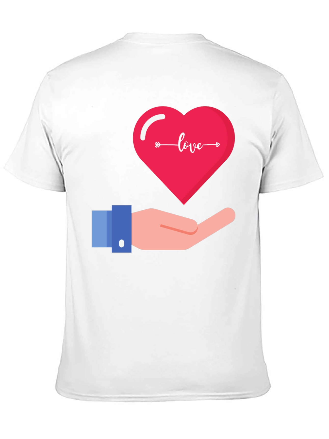 Love Heart Graphic T-Shirt