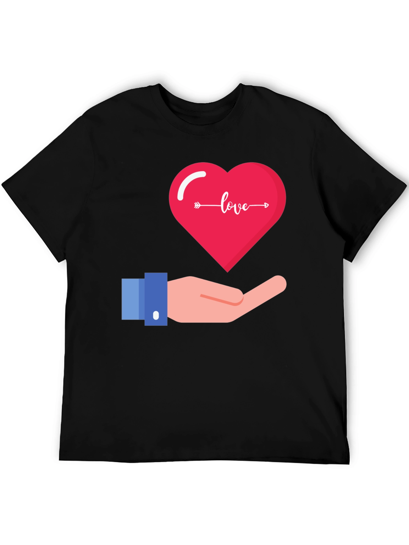 Love Heart Graphic T-Shirt