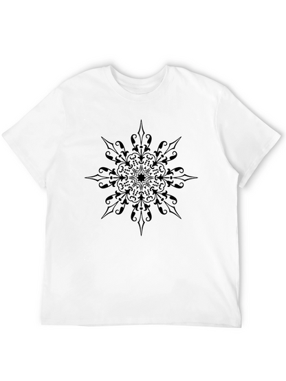 Black Mandala Graphic Tee