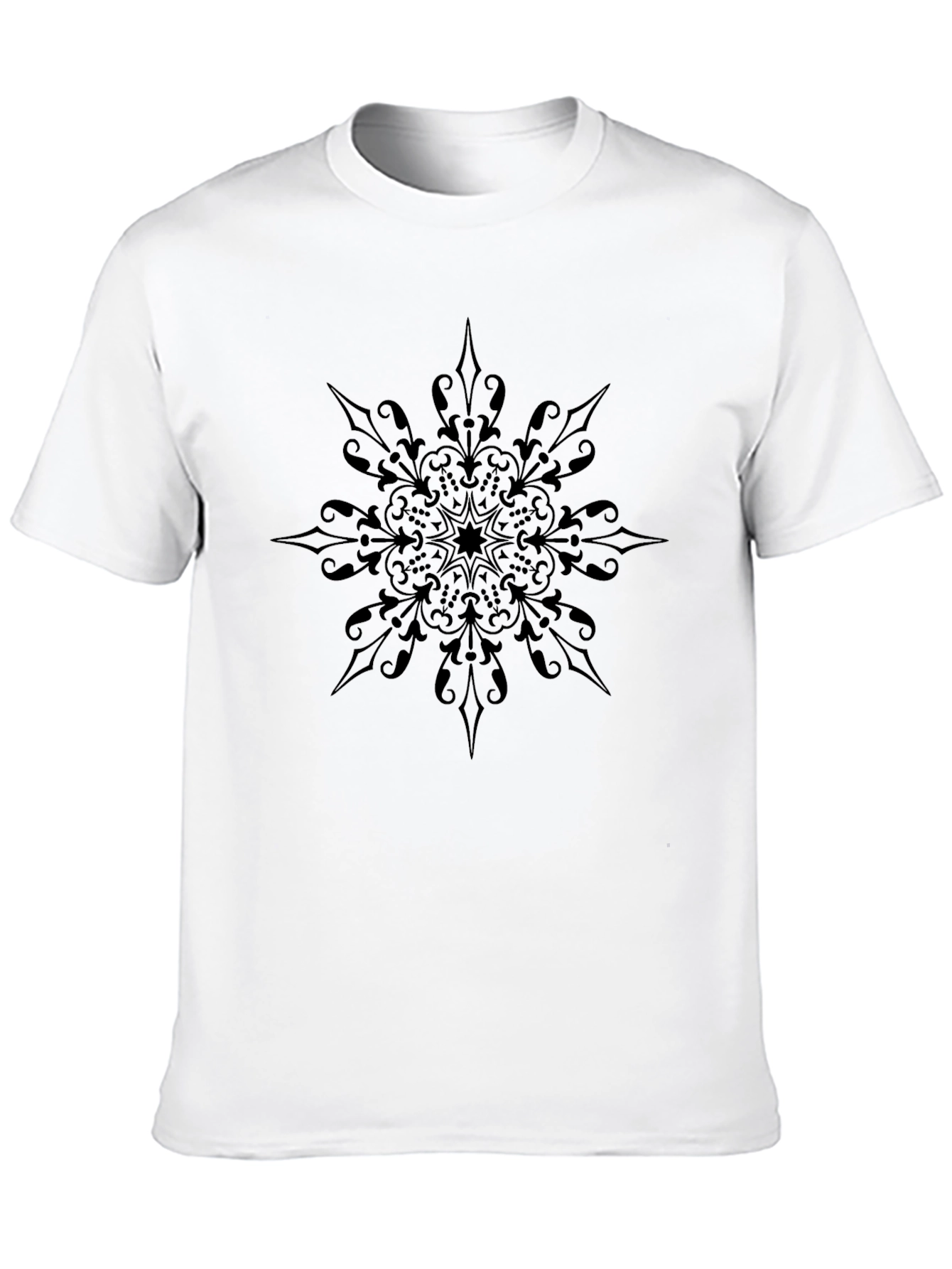 Black Mandala Graphic Tee