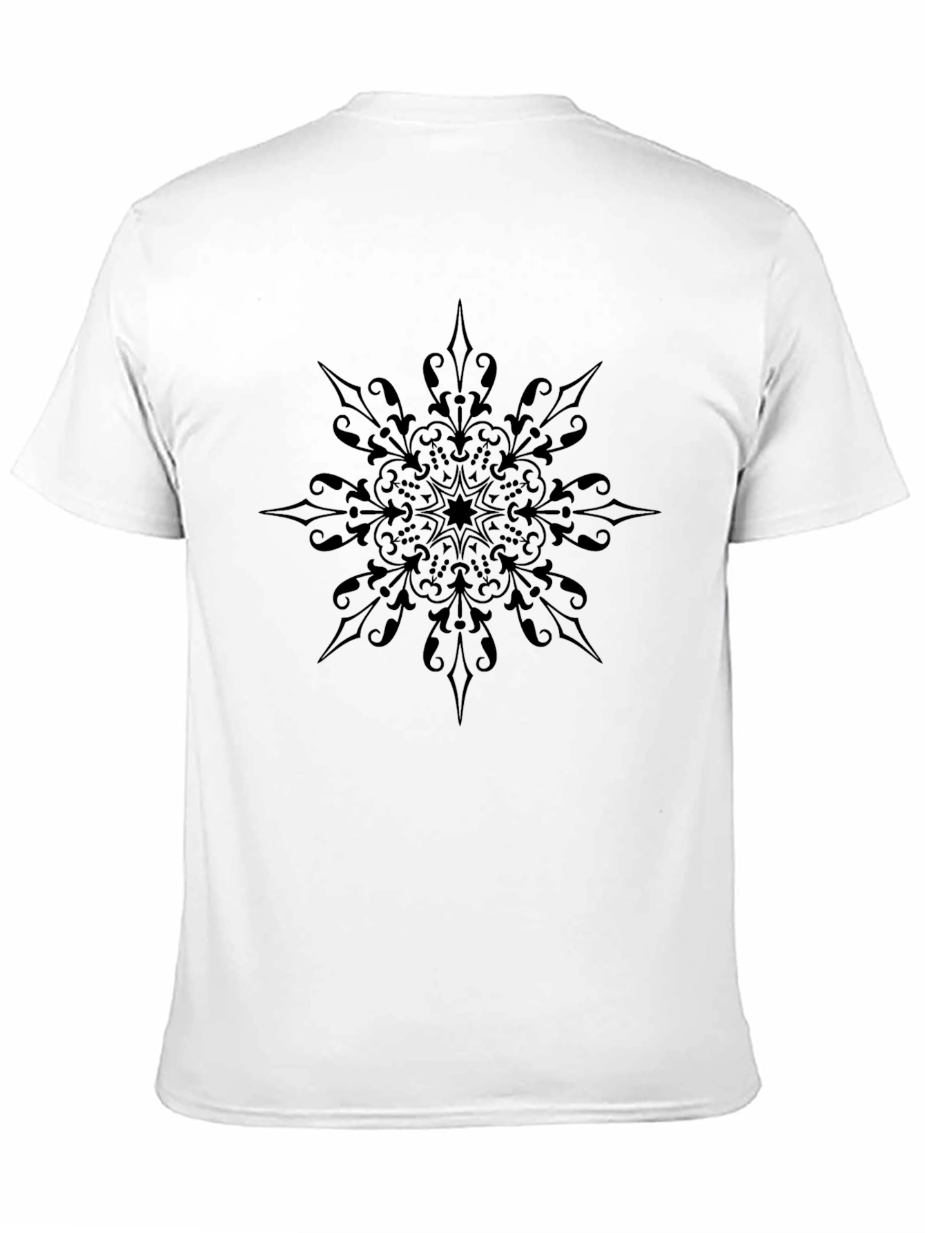 Black Mandala Graphic Tee