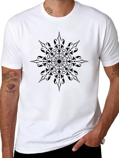 Black Mandala Graphic Tee