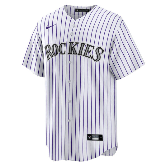 Hunter Goodman Colorado Rockies Nike Home Replica Jersey - White