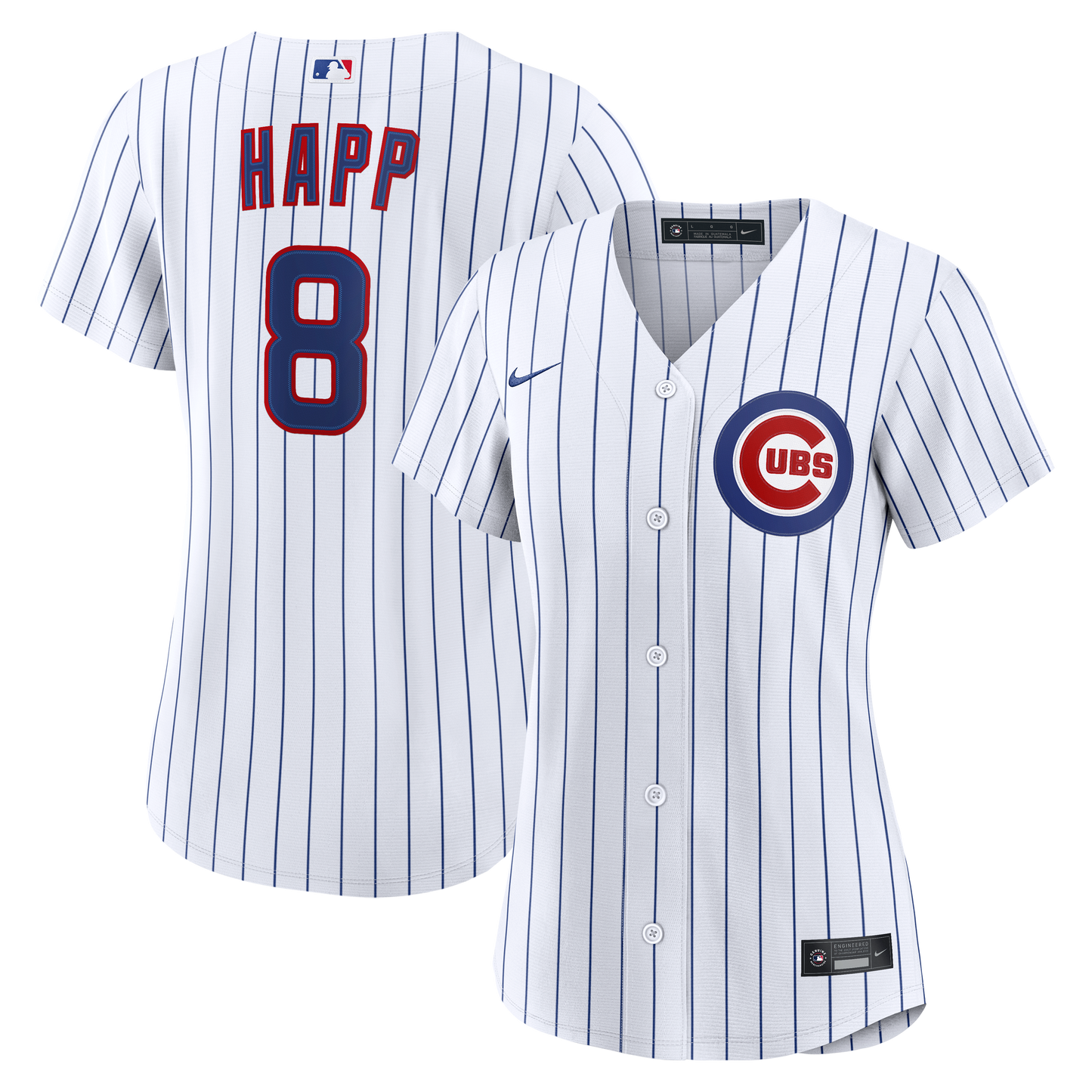 Ian Happ Chicago Cubs Nike Women's Home Replica Jersey - White