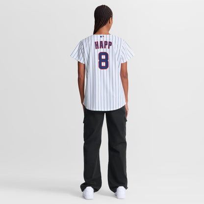 Ian Happ Chicago Cubs Nike Women's Home Replica Jersey - White