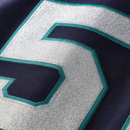 Ichiro Suzuki Seattle Mariners Mitchell &amp;amp; Ness 2006 Cooperstown Mesh Batting Practice Button-Up Jersey - Navy
