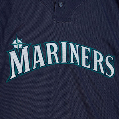 Ichiro Suzuki Seattle Mariners Mitchell &amp;amp; Ness Big &amp;amp; Tall Cooperstown Mesh Batting Practice Jersey - Navy